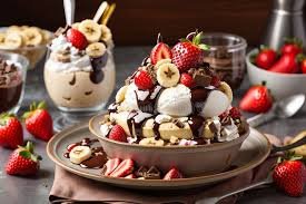 Ice cream sundae bowl